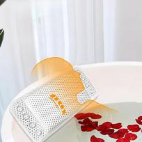 Vonios pagalvė PVC Vonių galvos atrama Kaklo atrama visoms SPA white