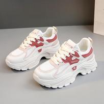 Popular Women Air-cushion Running Shoes Summer Mesh Lace-up Casual Sneakers Girl Tennis Shoe Basketball Shoe Hot Sale Zapatillas 39 ruda