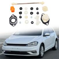 Gear Selector Shifter Lever Set Spare Part Convenient Accessories Linkage Kit Direct white