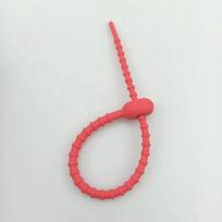 Vibrant Silicone Cable Ties & Keychain Accessories Set