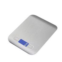 Didelio tikslumo skaitmeninės virtuvės svarstyklės kepimui ir gaminimui 1g/5kg; Battery Model balta