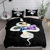 Vandeninių spalvų kristalų meno antklodės užvalkalų komplektas King Queen Double Full Twin Single dydžio patalynės komplektas 140x210cm