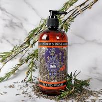 Q Garden Lavender & Rosemary Hand Wash 500ml black