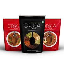 Orika Sambhar Masala, Pav Bhaji Masala & Garam Masala (Combo of 3, 100 g Each) black