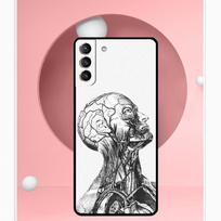 Human Anatomy Cover For Samsung Galaxy S23 S24 Ultra S8 S9 S10 S22 Plus Note 10 20 Ultra S20 S21 FE Case Galaxy S24 pink