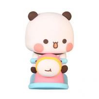 Miela Bubu Dudu Panda Meškiuko figūrėlė Kawaii Animacinio Pandos Modelis Kūrybiški jaudinantys pavasariniai gyvūnų automobilio papuošalai