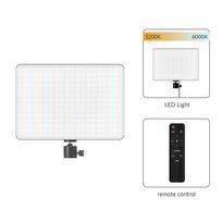 LED Video Light Panel Camera Photo Lighting on Camera Light Photo Studio Set With Stand For Live Streaming Youtube Tiktok EU white