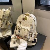 Mielas meškiuko rašto mini kuprinė moterims mokyklos moksleivio kuprinė laisvalaikio kelioninės kuprinės nauja mada