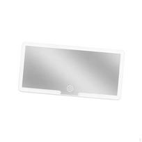Rearview Sun Shading Cosmetic Mirror,Car Visor LED Makeup Mirror Vanity Dimmable gray