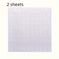 High-Viscosity Acrylic Double-Sided Adhesive Dots - Thickened Round Nano Magic Glue for Balloons, Party Supplies & Home Organization 500pcs In A Bag white
