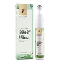 Pilgrim Squalane(Plant) Roll-On Under Eye Cream For Dark Circles With Phyto-Retinol  |Massage Roller To Reduce Dark Circles|15Ml white