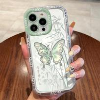 Mobiliųjų telefonų dėklai iPhone 11 13 XR 15 Pro Max 12 14 Pro Max dėklas iPhone 16 7 Plus 8 Plus XS Max Animacinis raštas Apsauga nuo kritimo Atspari smūgiams iPhone 6&6s balta
