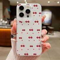 Mobiliųjų telefonų dėklai, skirti iPhone 11 13 15 Pro Max 12 14 Pro Max Case iPhone 16 15 Plus 13 Pro 12 Matinio tekstūros dažytos animacinės gėlės iPhone 11 balta