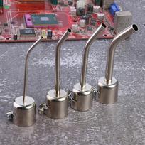 4pcs Long Bent Curved Heat Gun Nozzles for 850 Hot Air Soldering Rework Station Air Stations Gun Nozzles Soldering Tool CHINA