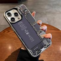 IMD Spalvingas telefono dėklas iPhone 11 13 16 Pro Max iPhone 14 15 Pro Max 12 13 Pro Max Samsung S24 A55 S23 A05 S25 A54 A06 S22 A15 A52S A34 A14 iPhone 13 Pro juoda