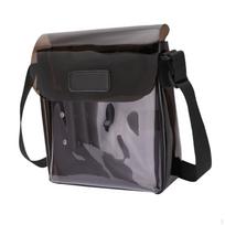 Transparent Hairstylist Bag Sling Lightweight Large Capacity Barber Supplies for Hair gray