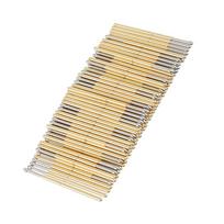 100x P50J1P50B1P75B1P75E2P100E2 Spring Test Probe Round Pogo Pin Tools