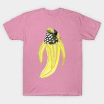 T Shirt Women A Perfect Day For A Bananafish Harajuku Print Kawaii Tshirt Summer Short Sleeve Female T-Shirt Top Tee S rožinė