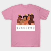 T Shirt Women Queendom Harajuku Print Kawaii Tshirt Summer Short Sleeve Female T-Shirt Top Tee S rožinė