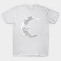T Shirt Women Moon Hug Harajuku Print Kawaii Tshirt Summer Short Sleeve Female T-Shirt Top Tee S