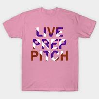 T Shirt Women Live. Prep. Pitch Harajuku Print Kawaii Tshirt Summer Short Sleeve Female T-Shirt Top Tee S