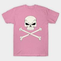 T Shirt Women The Jolly Roger Harajuku Print Kawaii Tshirt Summer Short Sleeve Female T-Shirt Top Tee S white