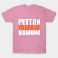 T Shirt Women Hurry Up Peyton Freaking Manning Harajuku Print Kawaii Tshirt Summer Short Sleeve Female T-Shirt Top Tee S