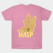 T Shirt Women Shrinking Wasp Harajuku Print Kawaii Tshirt Summer Short Sleeve Female T-Shirt Top Tee S rožinė