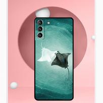 Animal Manta Ray Case For Samsung Galaxy S24 Ultra S22 Plus S20 S21 FE S8 S9 S10 Note 10 20 S23 Ultra Cover Galaxy S20