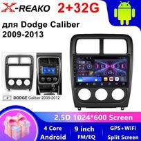 Car Radio For Dodge Caliber PM 2009 - 2013 Android Auto BT Carplay GPS Navigation Multimedia Video Player Stereo No 2din DVD 4 core 2GB+32GB carplay