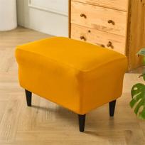Solid Color Stretch Recliner Sofa Cover for Living Room Elastic Non Slip Armchair Covers  All-inclusive Couch Slipcovers orange