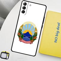Macedonia Passport Funda For Samsung Galaxy S22 Ultra S23 FE S9 S10 Note 10 Plus Note 20 Ultra S20 S21 FE Case Galaxy S23 Plus