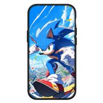 Cover for iPhone 16 15 Xiaomi Redmi Note 14 13 12 11 Pro Max X 16e Samsung Galaxy S25 S24 S23 Moto OPPO Huawei Anime Sonic Hedgehog Forces Phone Case for Samsung Galaxy A56 5G švelni smėlinė