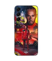 Case - Scuderia Ferrari - Lewis Hamilton - Silicone - Black - Soft juoda