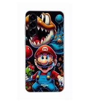 Case - Maniacase - Samsung Galaxy A56 - Silicone - Super Mario Bros - Soft juoda