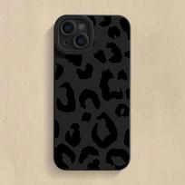 Juodas leopardo rašto telefono dėklas Xiaomi Mi 14T 13T 12T 11T Pro 14 13 12 11 Lite 5G NE Poco F6 F5 X5 M6 Pro silikoninis minkštas viršelis For Xiaomi 11T