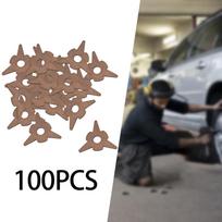 100x Dent Puller Rings,Spot Welding Machine Part Pulling Rings Car Body Panel Washers