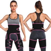 Waist Trainer for Women3 In 1 Waist Thigh Trimmer and Weight Loss for WorkoutBody Shaper Weight Loss Butt Lifter Waist Trainer S-M beige
