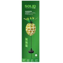 Įsmeigiamas LED lauko šviestuvas KAUFTEC SOLID ANANASAS, įkraunamas saulės energija, 31 LED, 12x43cm