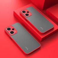 Matte Silicone Soft Case For Xiaomi Redmi 13C 12C 10 10A 10C 9 9A 9C 9T 8 8A Cover Luxury Hybrid Hard PC Back Bumper Shell Coque REDMI 13C 4G gray