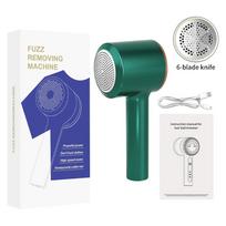 Portable Lint Remover for Clothes Electric Hair Ball Trimmer Fuzz for Sweater Clothes Cardigan Serve Remover Usb Rechargeable