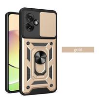 Capa for Motorola Moto G55 Case Armor Slide Camera Lens Protection Back Cover for Motorola G55 5G Ring Stand Shockproof Funda for Motorola G55 auksas