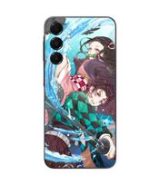 Case For Samsung Galaxy A15 demon slayer tanjiro kamado 8 Maniacase juoda