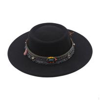 Wide Brim Hat Jazz for Party Stage Performance Formal Street Cosplay