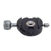 360 Degree Camera Quick Release Base Clamp Quick Setup UNC 38in Screw Hole 360 Degree Panorama black