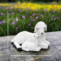 Outdoor Garden Simulation Goat Sculpture