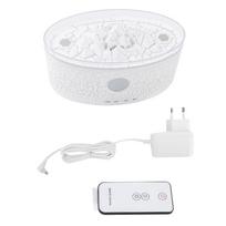 Volcano Essential Oil Diffuser 300ML Waterless Auto Off Timing Double Jet Flame Volcano Humidifier 4 balta