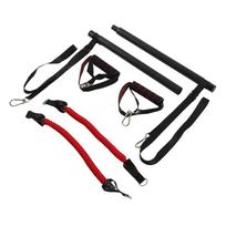 Portable Pilates Bar Kit with Adjustable Resistance Band Yoga Exercise Equipment for Pilates