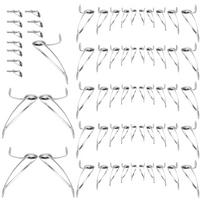 Double Foot Sea Pole Coil Loop Ceramic Sea Rod Wire Durable Loop Fishing Gear Guide Ring
