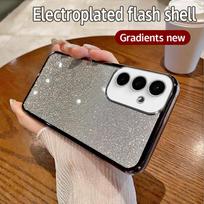 For Samsung Galaxy A25 5G Case Samsung SM-A256E, SM-A256B Phone Case Shiny Glitter Plating Silicone Camera Lens Soft Back Cover For Galaxy A25 5G